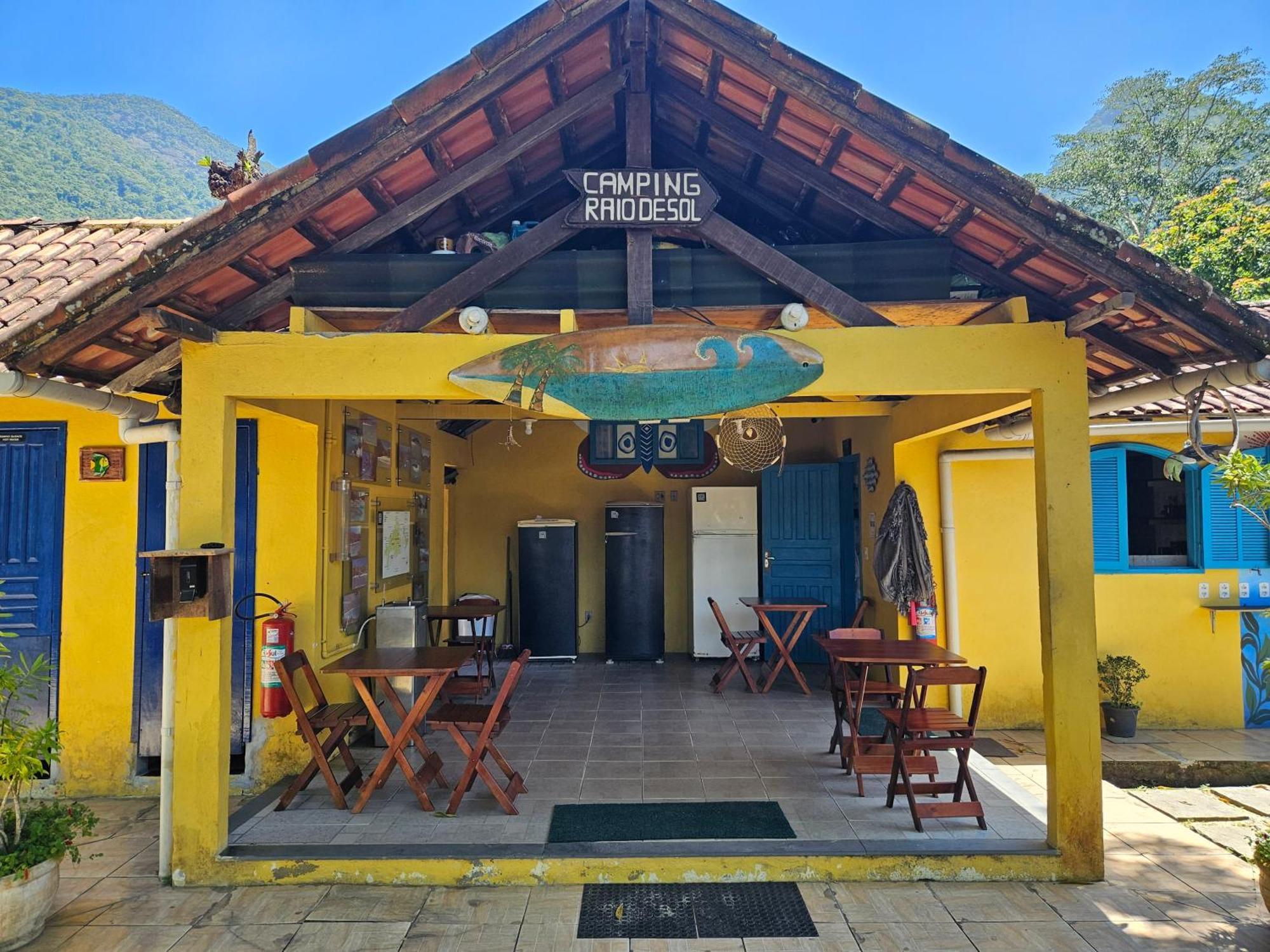 Raio De Sol Pousada & Camping Abraão Eksteriør billede