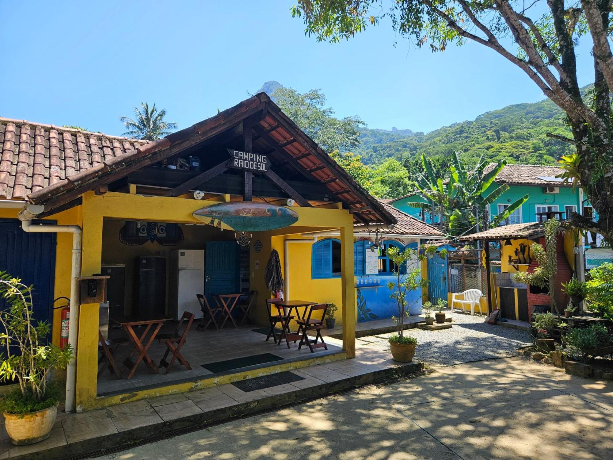Raio De Sol Pousada & Camping Abraão Eksteriør billede